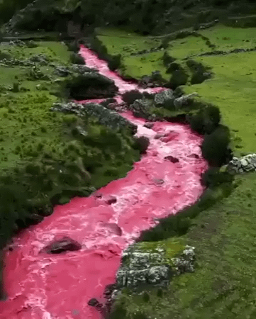 Red River in Cusco Peru