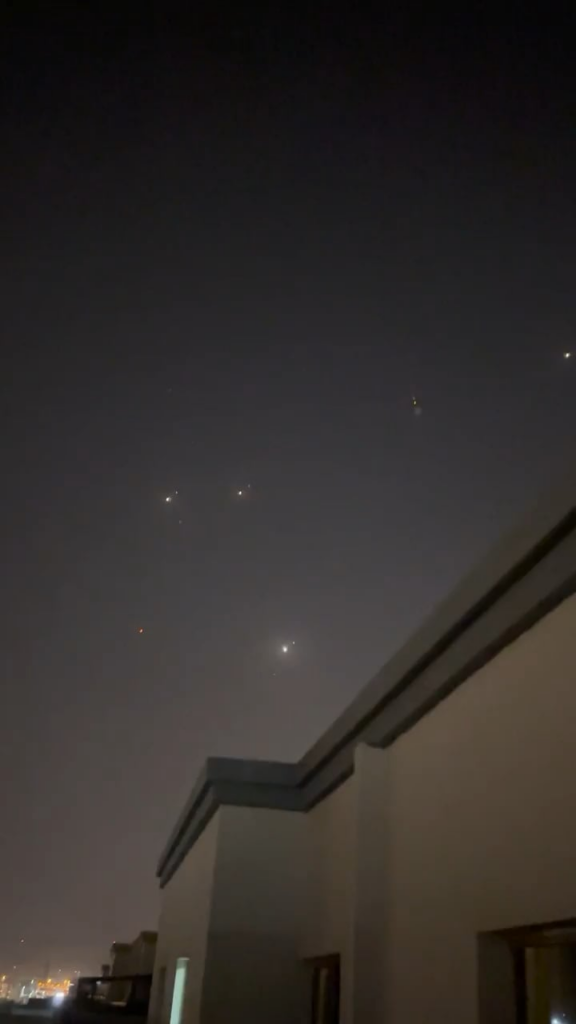 Iranische Raketen über Katar