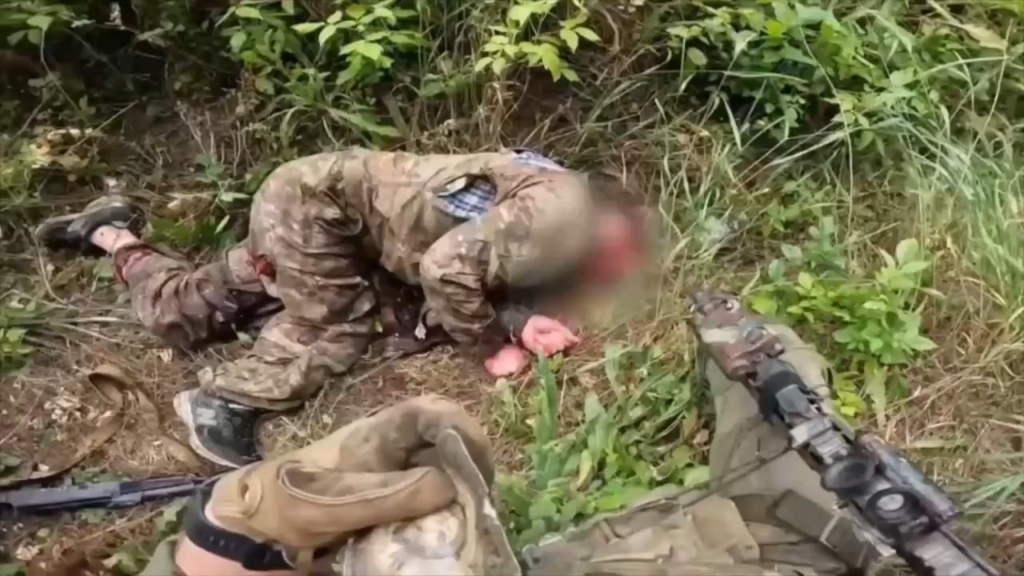 Ukrainische Pfadfinder töten 2 russische Soldaten im Nahkampf, Toretsk Directon