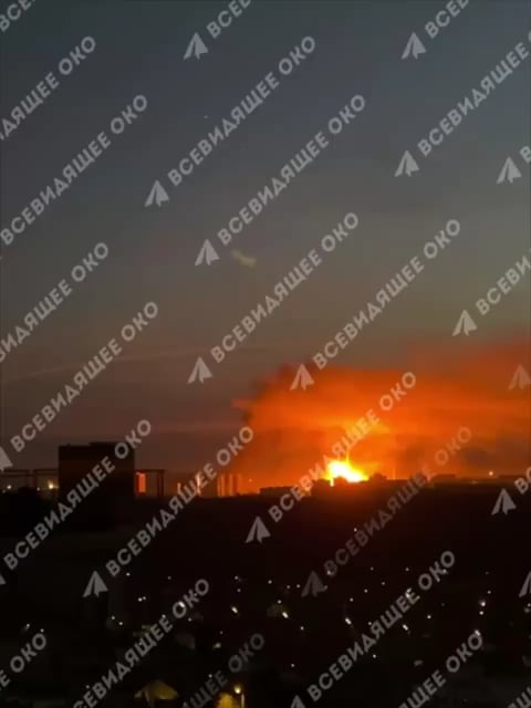 Ein weiteres Video, das die morgendlichen Streiks auf Kyiv zeigt