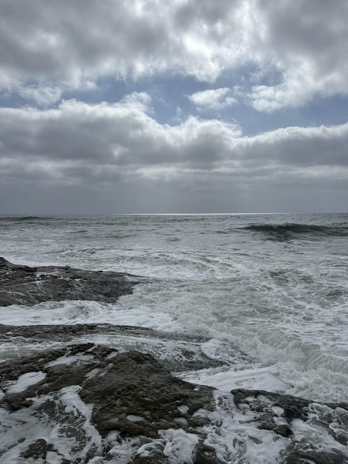 Es ist immer ein guter Tag, um am Meer draußen zu sein.