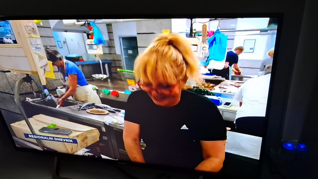 Dieser Tourist aus Deutschland hörte nicht von unserer eingedrungenen Küste und Inseln