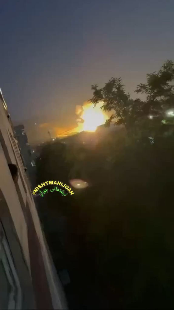 Ballistische Raketenbasen in Piranshahr, Westiran, wurden getroffen
