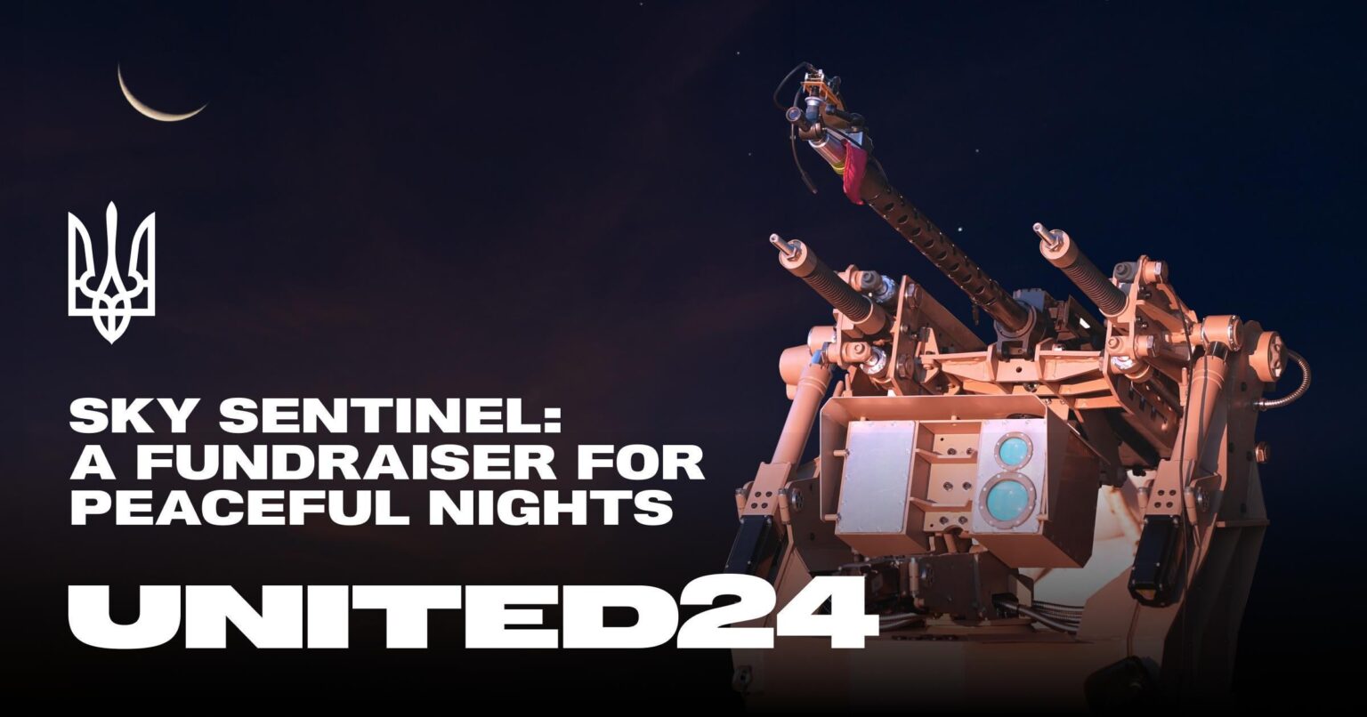 Wir helfen, Zivilisten in der Ukraine-R/Dänemark zu schützen, die an der Sky Sentinel-Kampagne teilnehmen