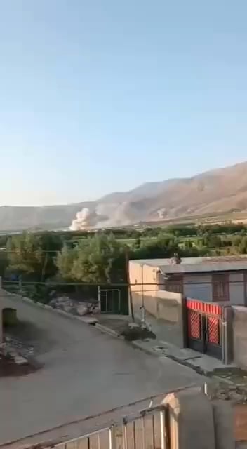 Die iranische Raketenbasis in der Nähe von Borujerd von IAF.