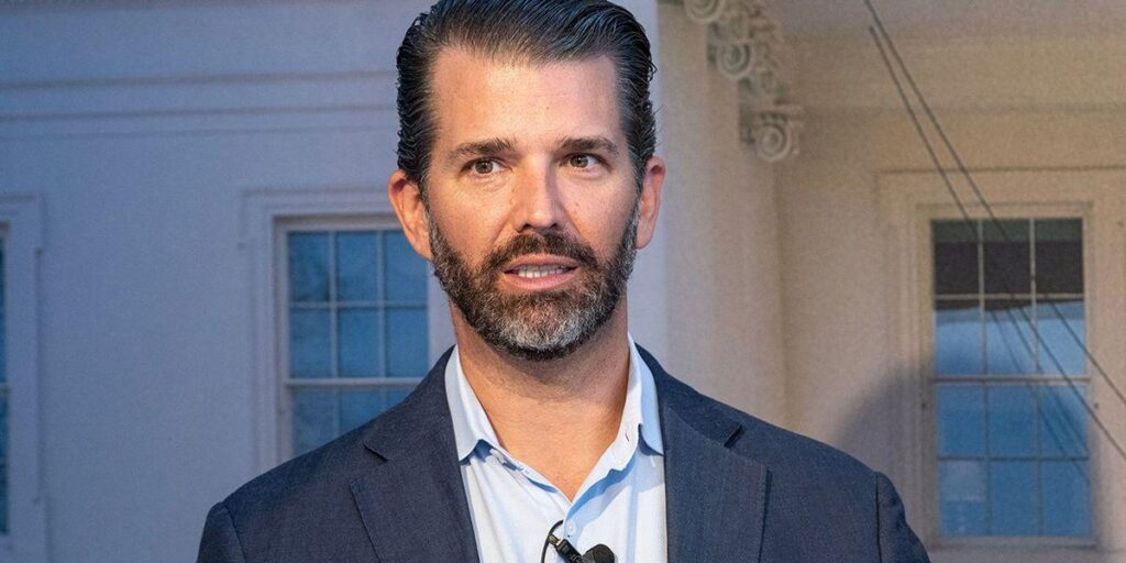 Trump Jr. macht fälschlicherweise 'radikale Transgender -Bewegung' für Melissa Hortman -Attentat verantwortlich. Donald Trump Jr. behauptete, dass Trans -Leute die "gewalttätigste inländische Terrorbedrohung" in den USA sind