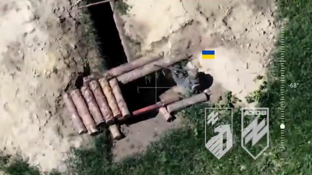 Nahkampf: Ukrainische Soldaten der 20. Operationsbrigade "Lyubrart" des 1. Armee Corps "Asov" stellte einen russischen Infanterie -Angriff ab und verteidigte ihre Gräben in der Nähe von Toretsk. Juni 2025 [Published 11.06.2025]