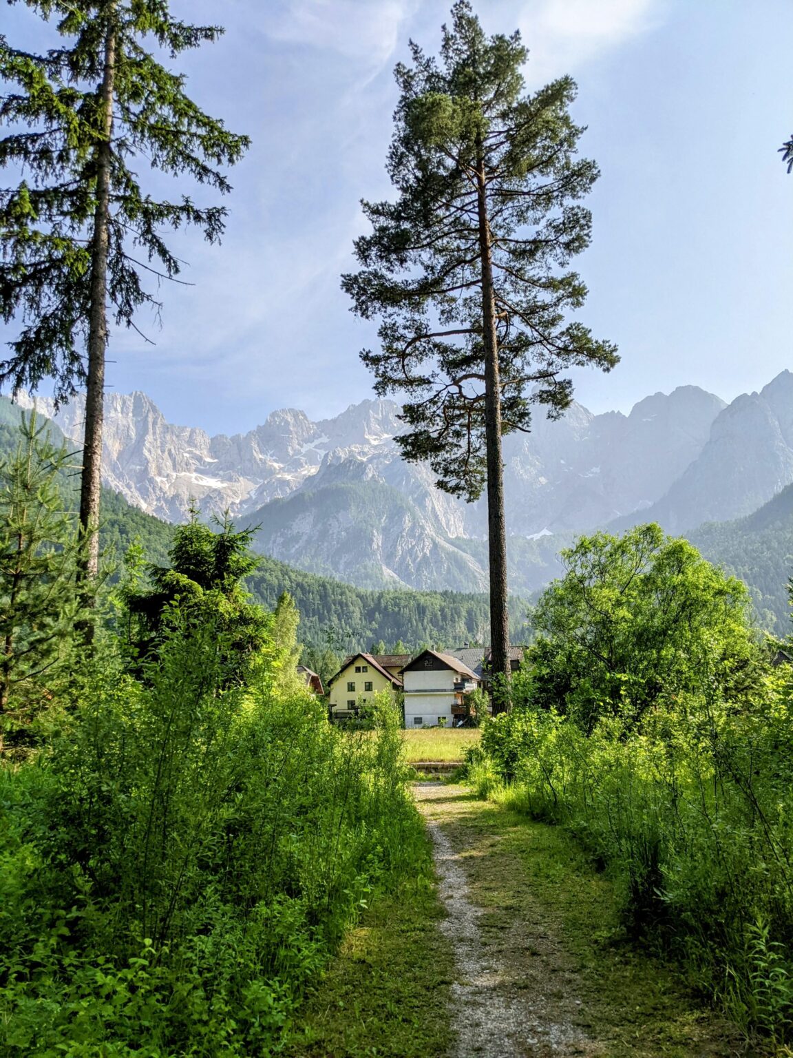 Slowenien am Ende meines Roadtrips wieder, bevor er nach Hause nach Wien fährt