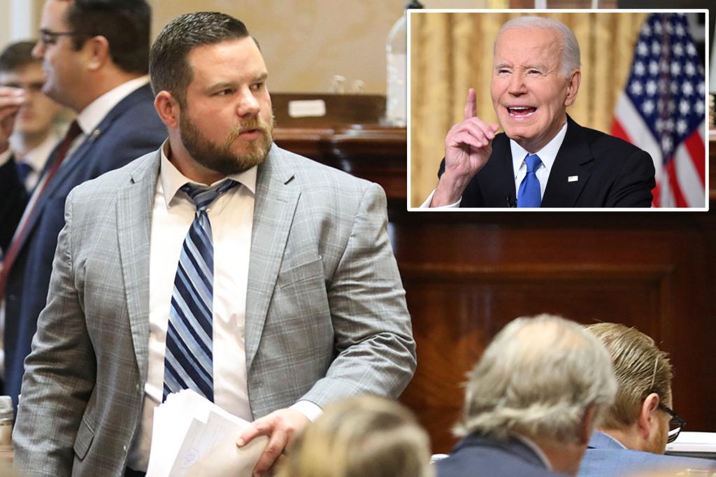 GOP Rep. RJ May verteilt Hunderte von Kinderpornodateien unter Benutzername 'joebidennnn69': Feds