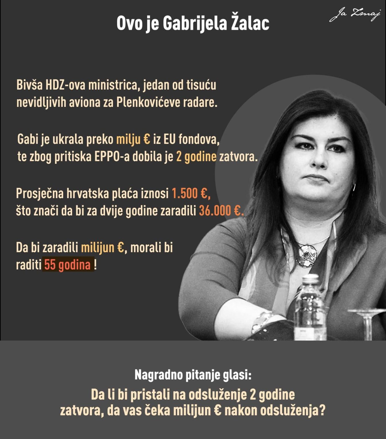 Eine kleine Mathematik der kroatischen Justiz ...