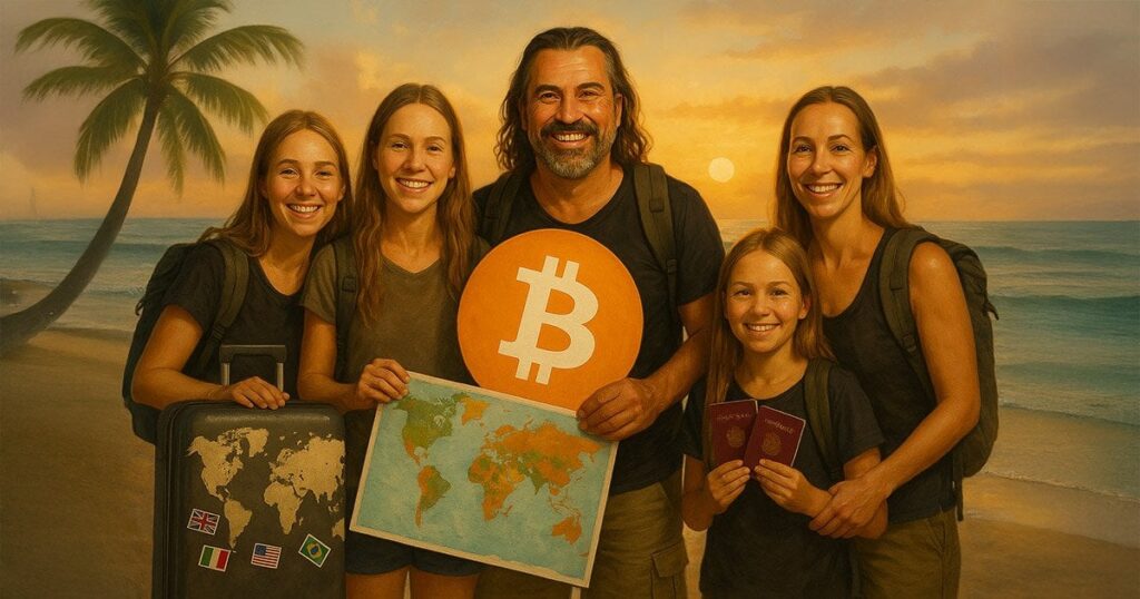 Die 'Bitcoin -Familie' hat sich auf 4 Kontinenten inmitten steigender Entführungen aufgeteilt und versteckt