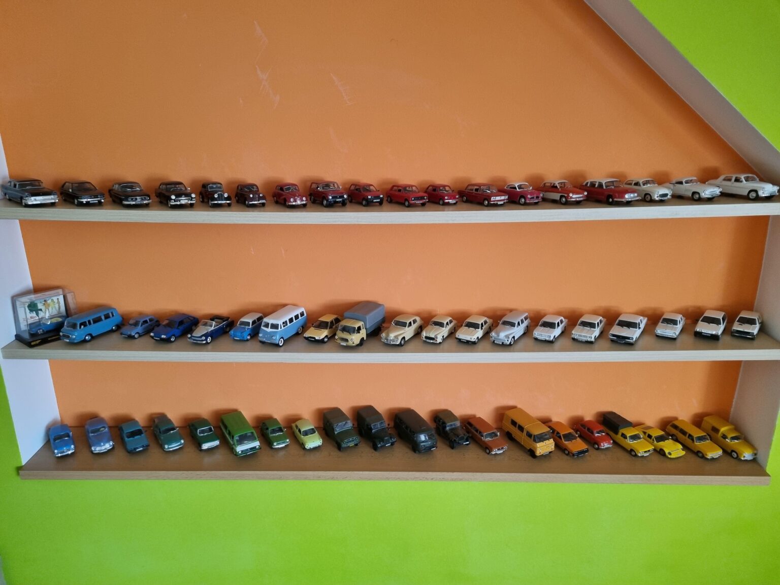 Sammlung kommunistischer Autos