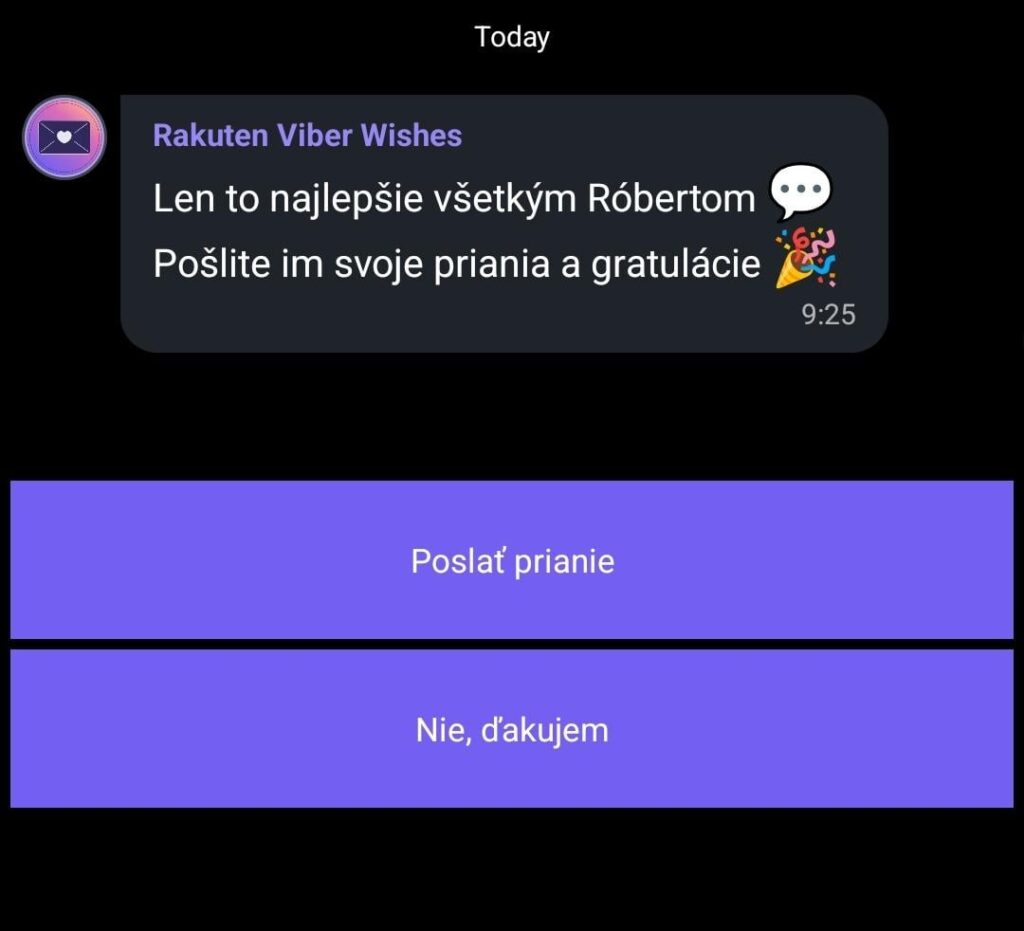 Viber wählte