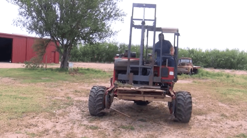 Die Landwirte in Texas haben hart getroffen, als Wanderarbeiter Eis vermeiden