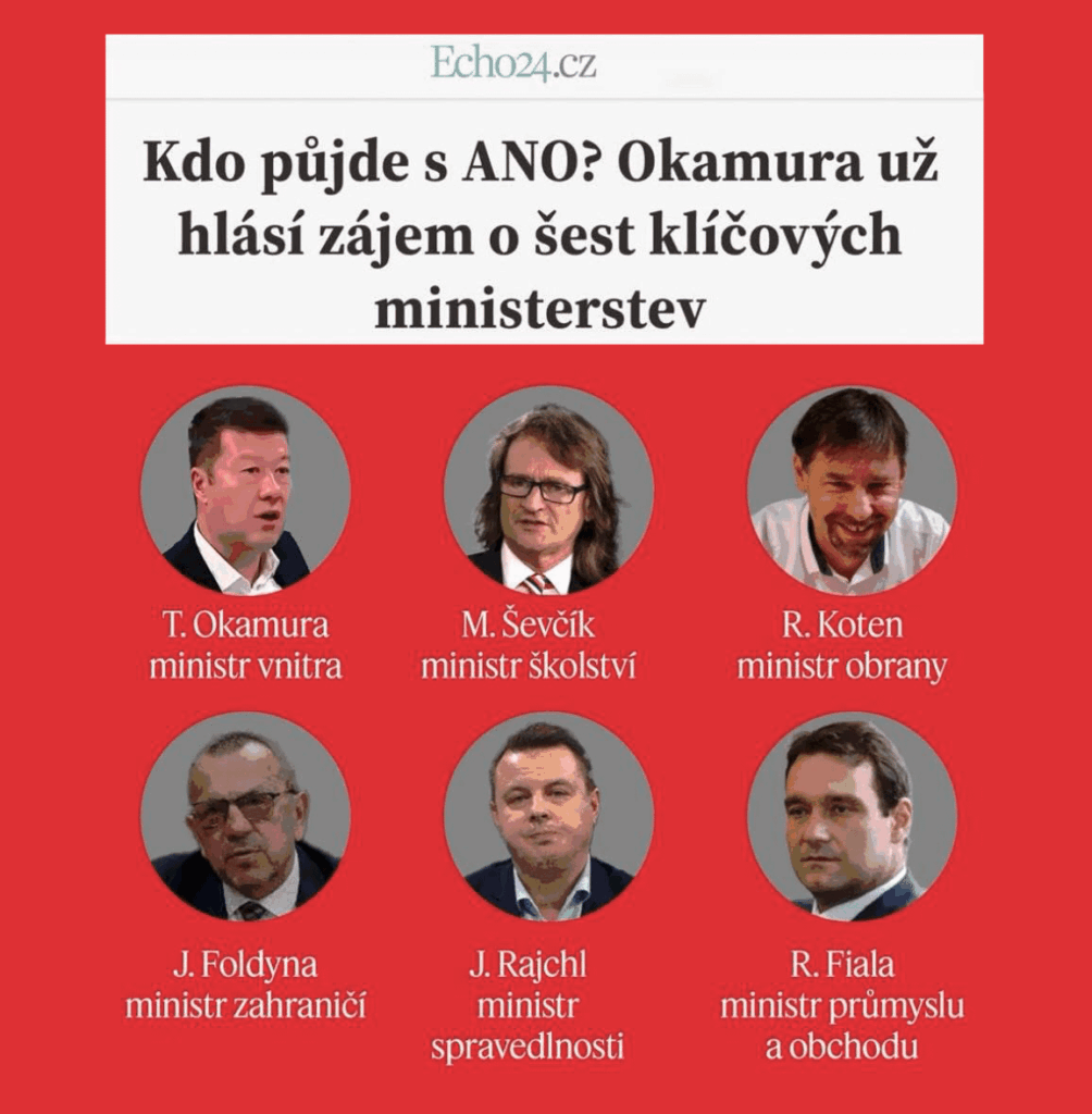 Nur eine kleine Erinnerung daran, an welchen Ministerien die SPD interessiert ist ...