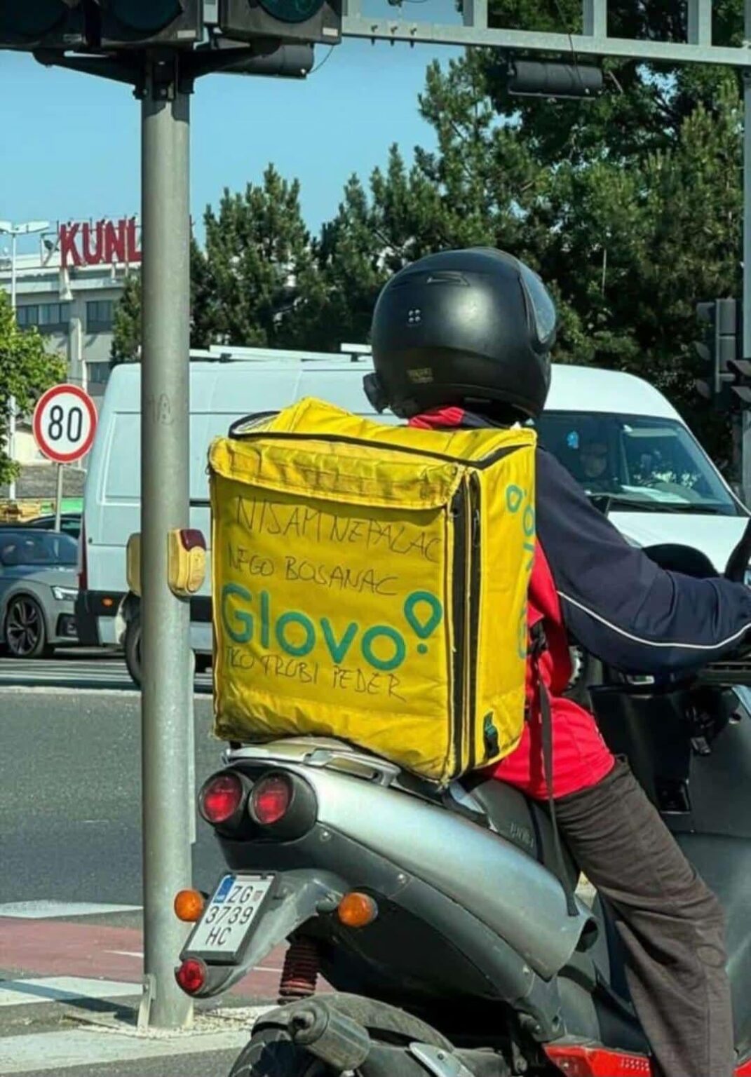 Auf den Straßen von Zagreb