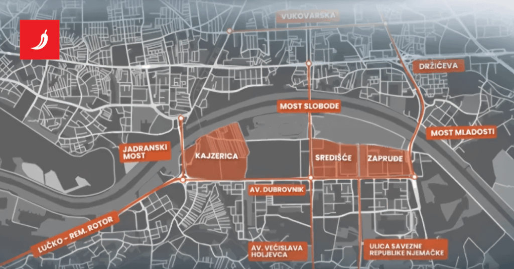 Der Plan für Thompson ist durchgesickert. Die Hälfte der Stadt wird blockiert, siehe Karten