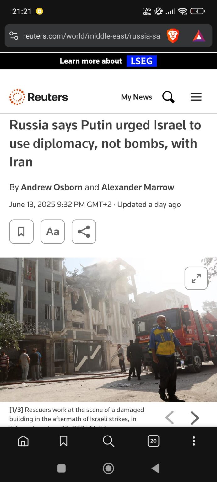Ist das der gleiche Putin wie in der Ukraine?