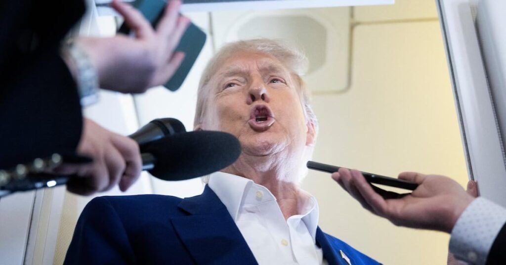 Trump treibt durch Nacht wegen dem Demütigenden Iran -Flop durch die Nacht