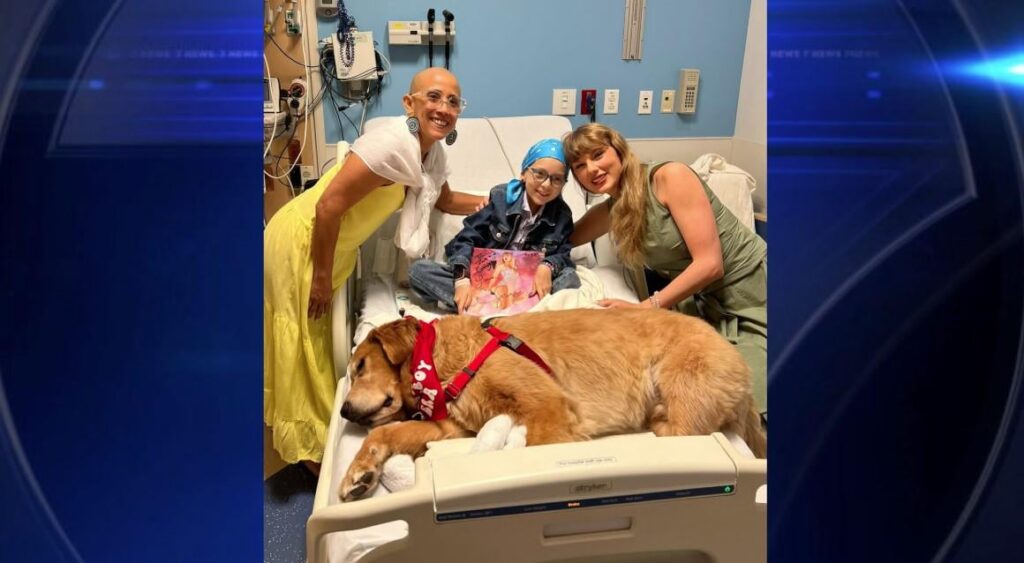 Taylor Swift besucht junge Patienten im Joe DiMaggio Children's Hospital