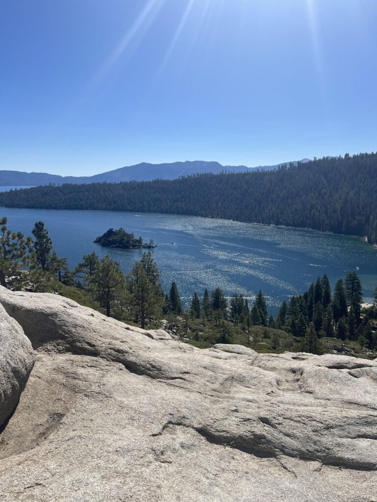 Emerald Bay am Lake Tahoe ist unwirklich