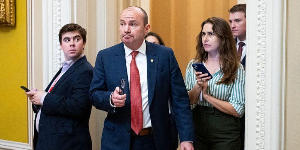 Mike Lee versucht, den öffentlichen Landverkauf in den „großen, hässlichen Gesetzentwurf“ vor dem Senat zurückzulegen