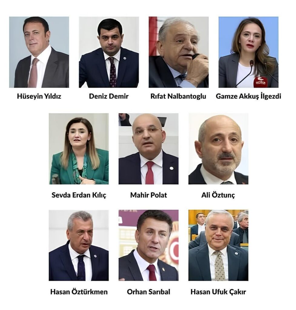 10 CHP -Abgeordnete, die Kılıçdaroğlu unterstützen