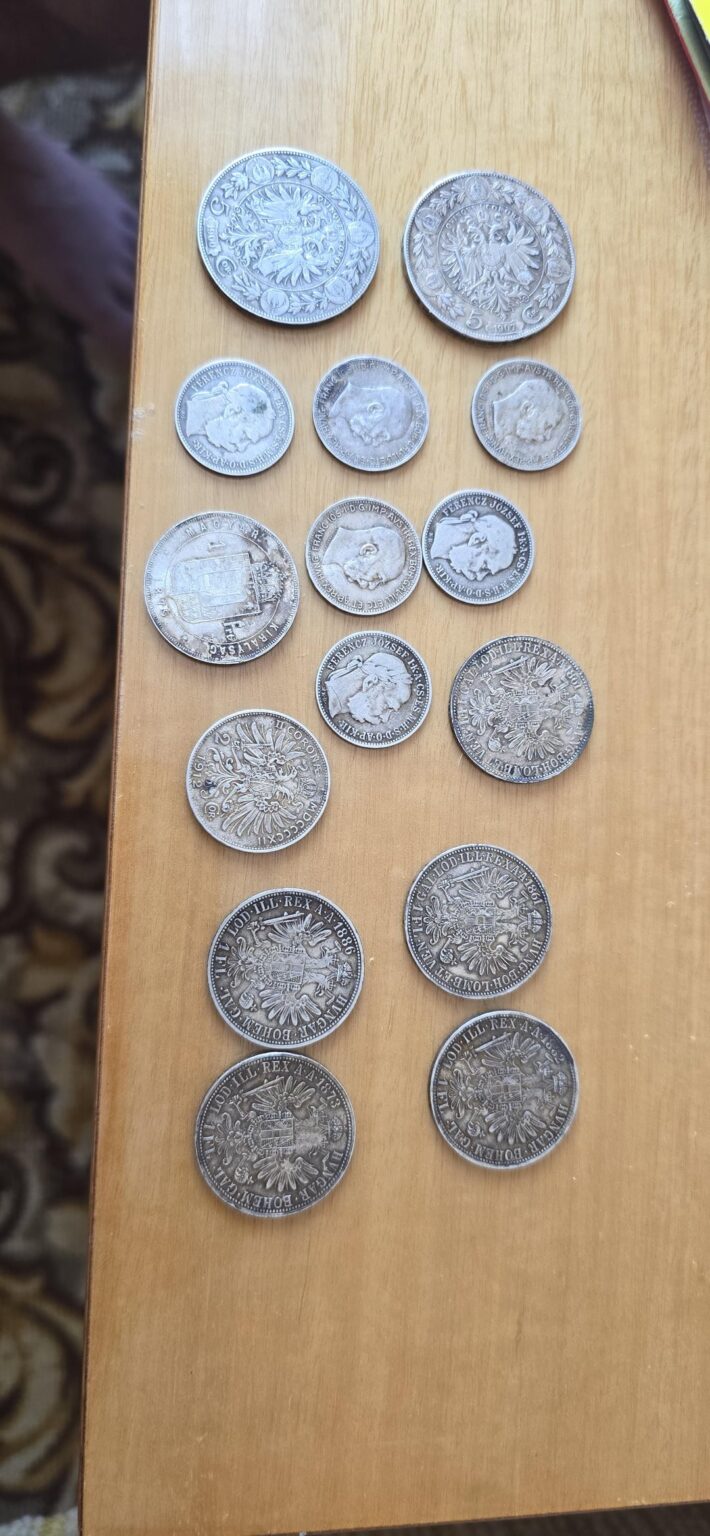 Ich habe ein paar Münzen von ungefähr 18xx bis 19xx