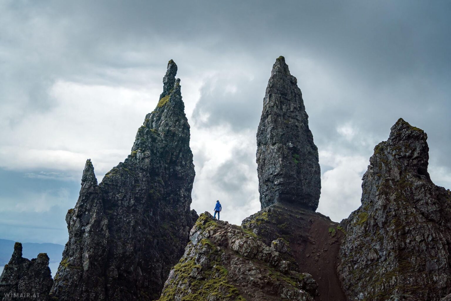 Selbstporträt auf der Isle of Skye