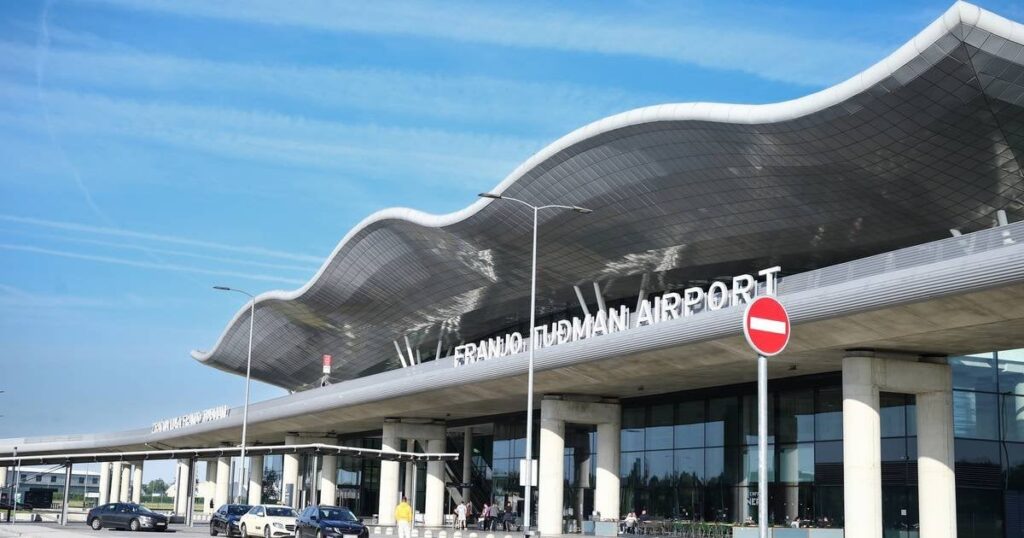 Der Flughafen Franjo Tudjman war geschlossen