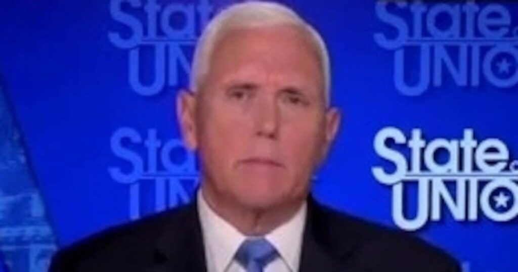 Mike Pence slams Trump, weil er nach Verzweiflung am 6. Januar Gewalt in LA angewendet hat