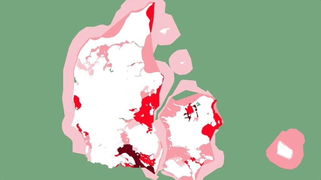 Siehe die Karte: So viele umwelt gefährdete Substanzen sind das Meer in Ihrer Nähe, mit dem Sie kontaminiert sind