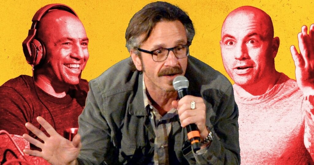 Marc Maron beschuldigt sich für den Aufstieg von Joe Rogan