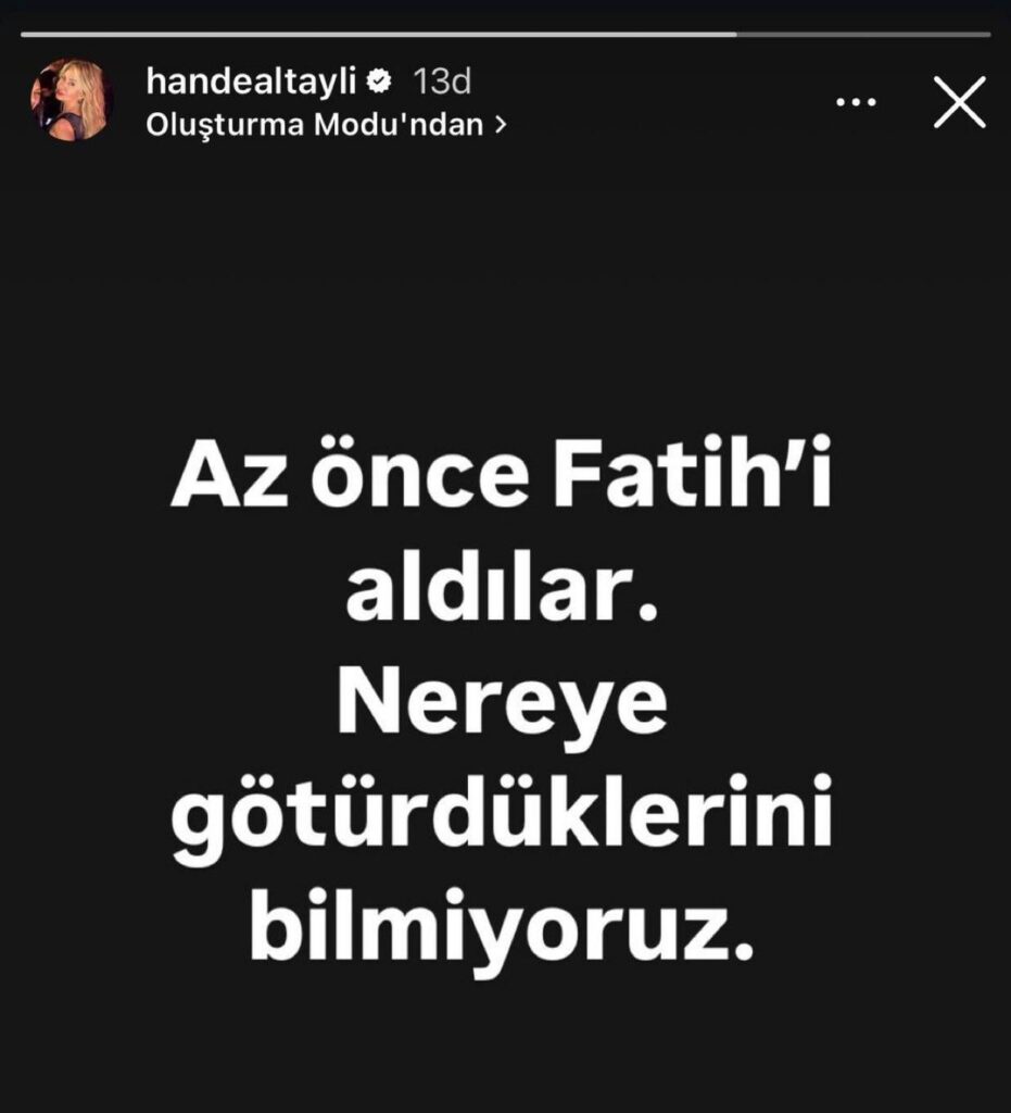 Fatih Altaylıs Frau Hande Altaylıs Teilen