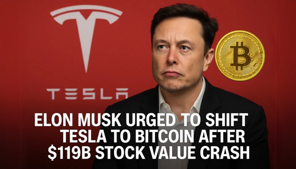 Elon Musk forderte Tesla nach einem Aktienwert von 119 Mrd. USD auf Bitcoin auf Bitcoin um