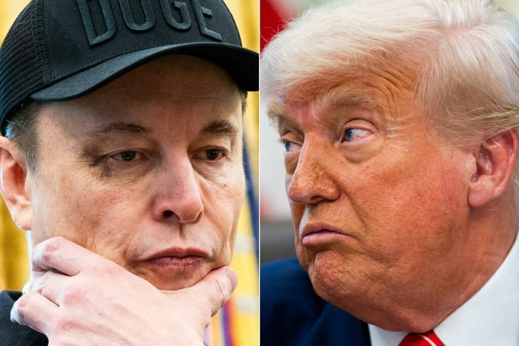 Musk behauptet, Trump sei in den Epstein -Dateien