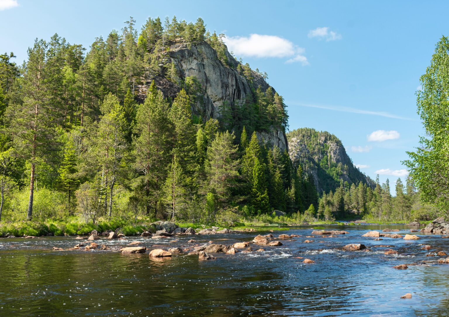 Vatnedalsåna in Fies, Norwegen