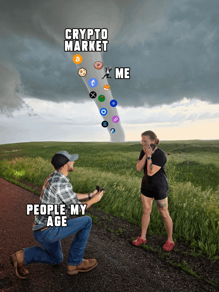 Leute in meinem Alter gegen mich