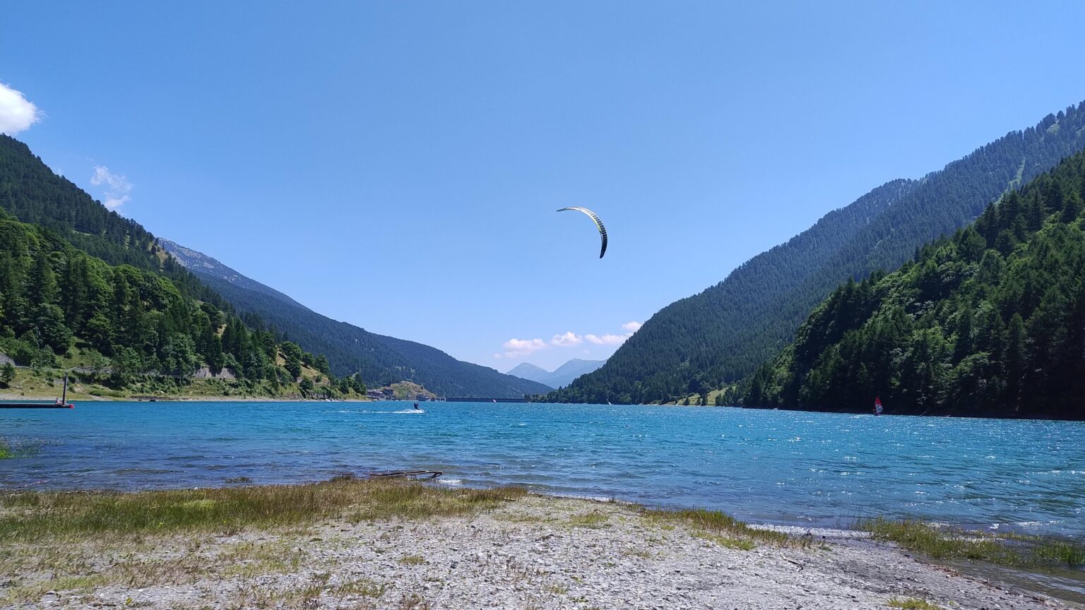 Pontechianale Lake, Cuneo, Italien [OC]