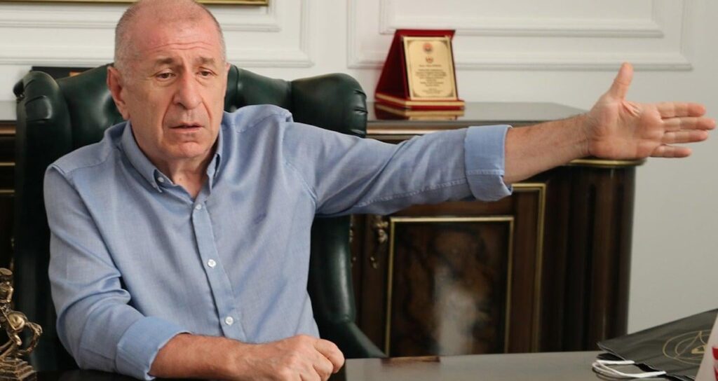Nettonachricht von Ümit Özdağ: 'Die Victory Party wird beide in der Grand National Assembly von Türkiye sein und in den Kadern sein, die sich übertester machen.'