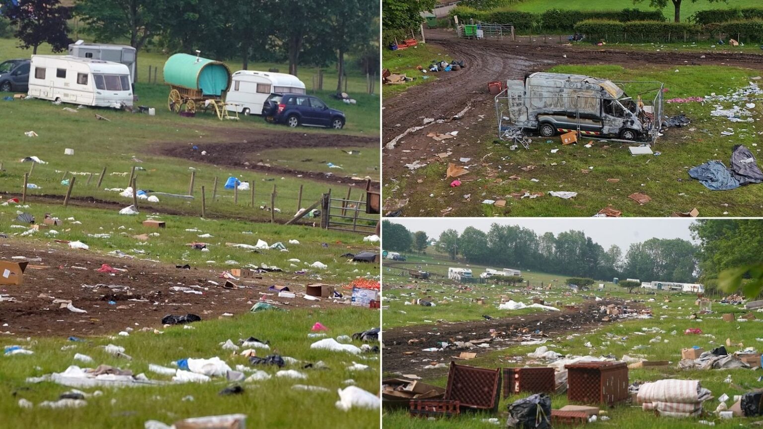 Appleby Horse Fair: Major Traveller Community Event verlässt Felder mit Müll | UK News