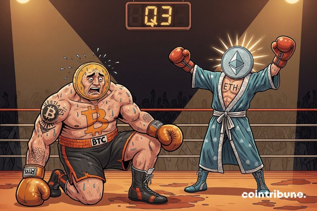 Bitcoin im dritten Quartal bedroht: Ethereum könnte einen entscheidenden Vorteil erzielen
