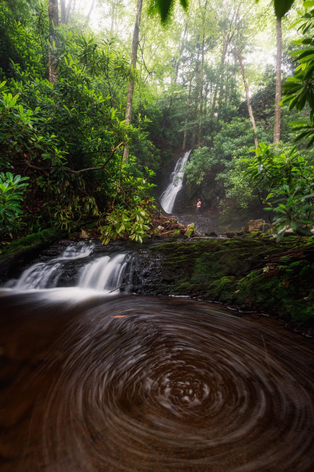 SWirly, Offtrail Falls in Pennsylvania, USA
