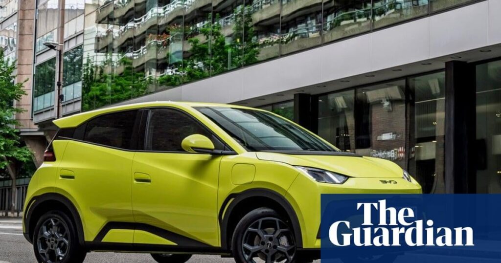 BYD startet das billigste britische Modell, um Tesla als größter Elektroautohersteller zu überholen