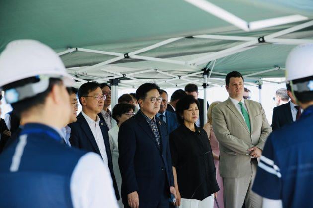 Eine südkoreanische Delegation besuchte das Kernkraftwerk Cernavoda, um die Retehnologisierung der Einheit 1 zu erörtern. 1