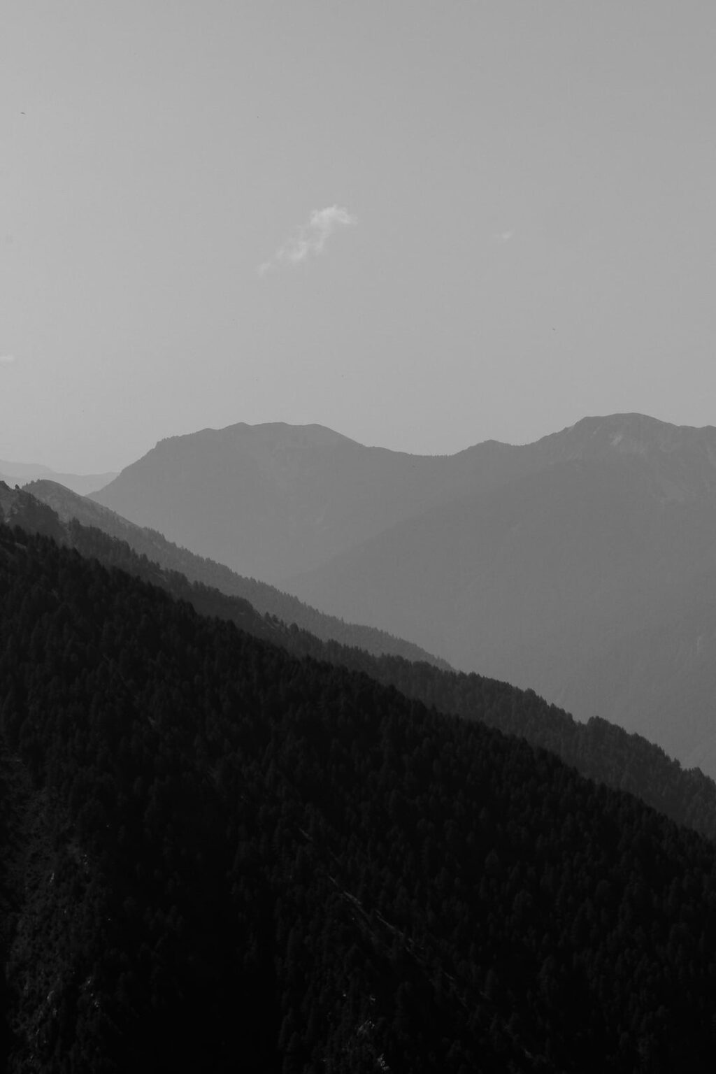 Wandern vor einigen Wochen auf dem Mount Tenibe