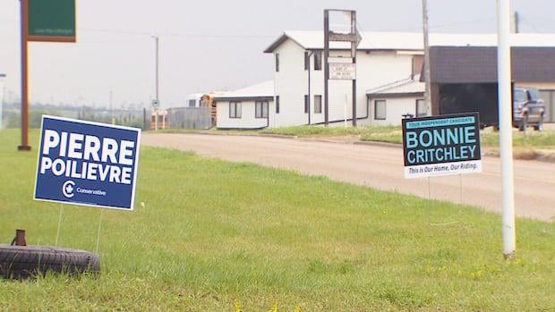 Kandidaten, die um Platz in Alberta -Durchwahl wetteifern und heute Abend Poilievre zur Debatte entsprechen