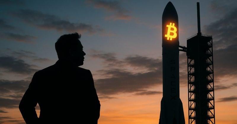 Elon Musks SpaceX bewegt sich zum ersten Mal seit 3 Jahren um 153 Millionen US -Dollar in Bitcoin