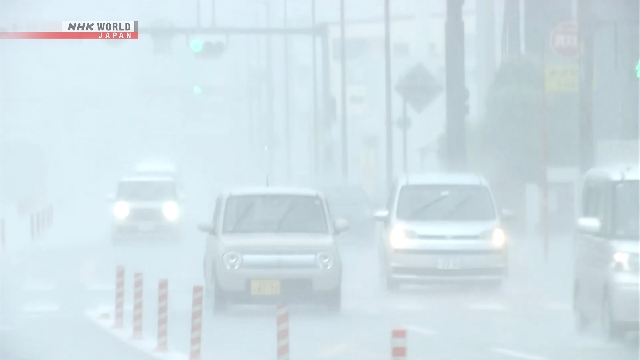 Das Risiko einer durch Regen ausgelösten Katastrophe kann im Westen Japans in Shikoku zunehmen