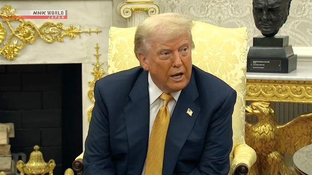 Trump slams Anhänger über den Bericht über die Verschwörungstheorie